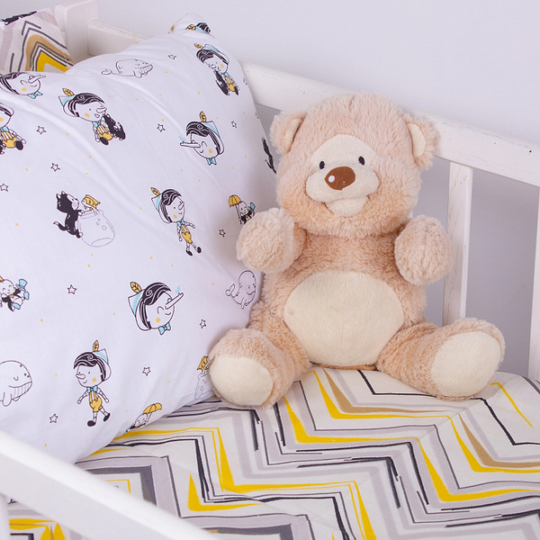 Фото - Наволочка MirSon 18-0003 Pinokio Бязь 70х70 см (2200010260533)