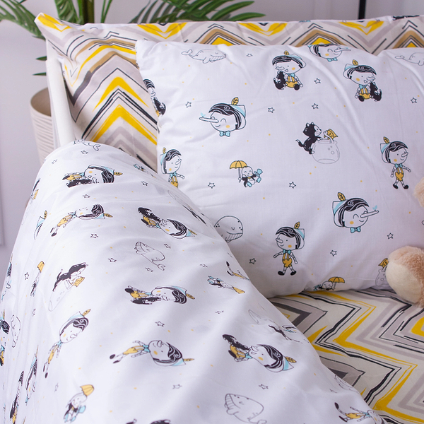 Фото - Наволочка MirSon 18-0003 Pinokio Бязь 70х70 см (2200010260533)