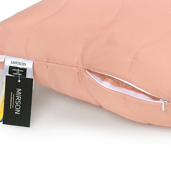 Фото - Подушка стандартная MirSon Eco-Soft №1767 Eco Light Coral 50х70 см (2200003709858)