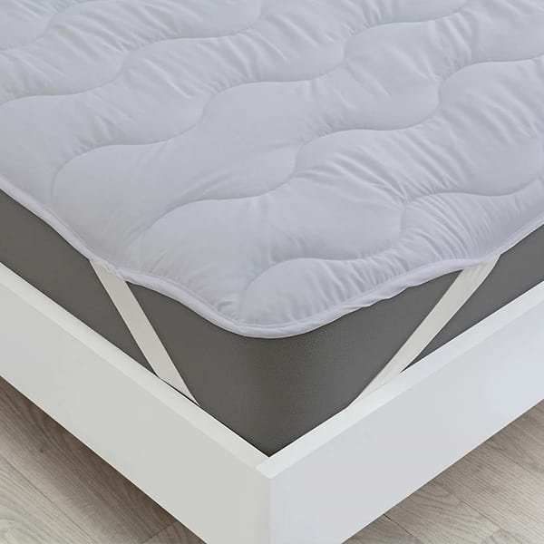 Фото - Наматрасник MirSon №9054 Eco Light Gray (Silk) 150x200 см (2200006086710)