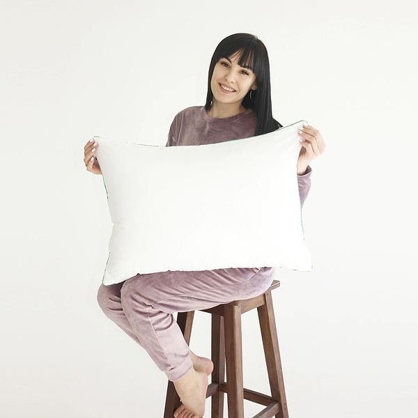 Фото - Подушка стандартная MirSon шелковая 70*70 №1566 Eco Vital Silk средняя (2200005198674)