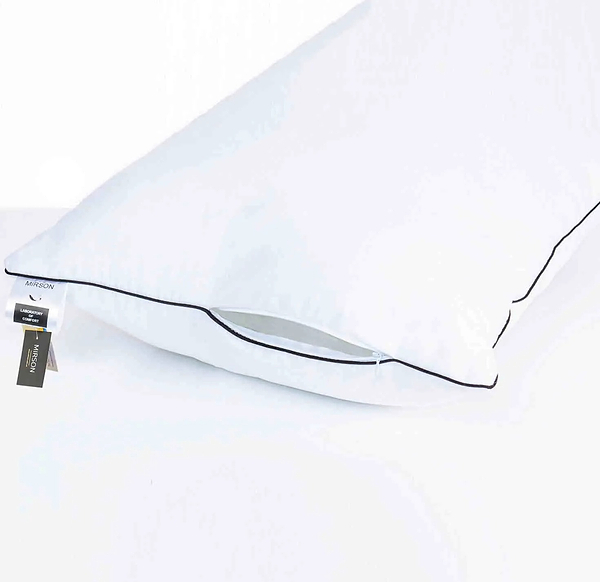 Фото - Подушка стандартная MirSon №1543 Royal Light Tencel\Modal 50х70 см (2200005064788)