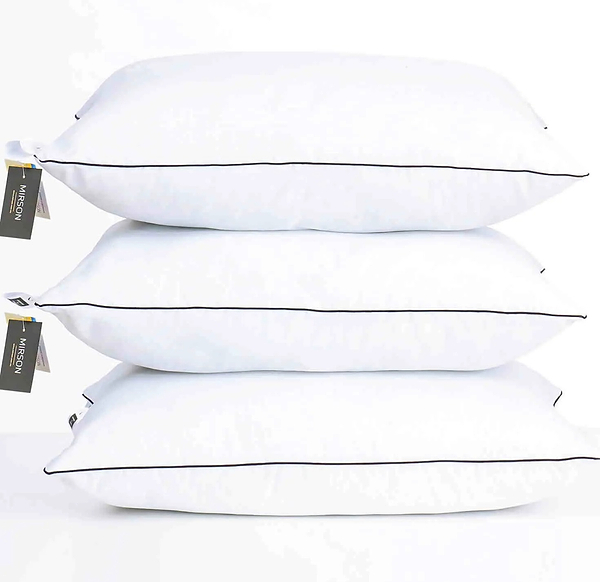 Фото - Подушка стандартна MirSon №1521 Royal Light EcoSilk 40х60 см (2200005064252)