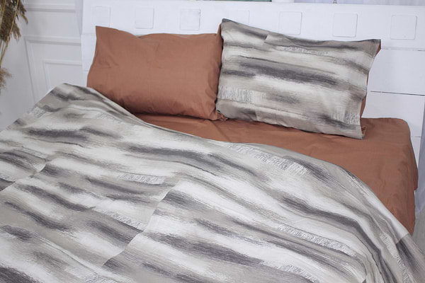 Фото - Наволочка MirSon Ranforce Elite 17-0564 Ruvim 70х70 (2200004616216)