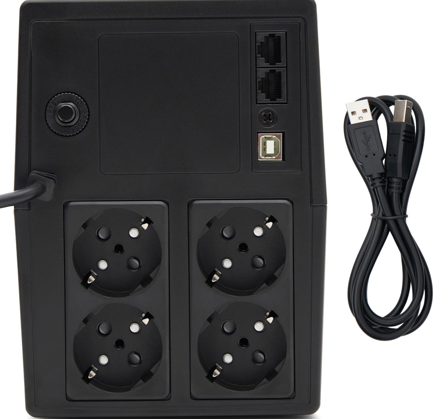 Источник бесперебойного питания GEAR 1000VA LCD RJ45+USB (GU-1000PLCD)