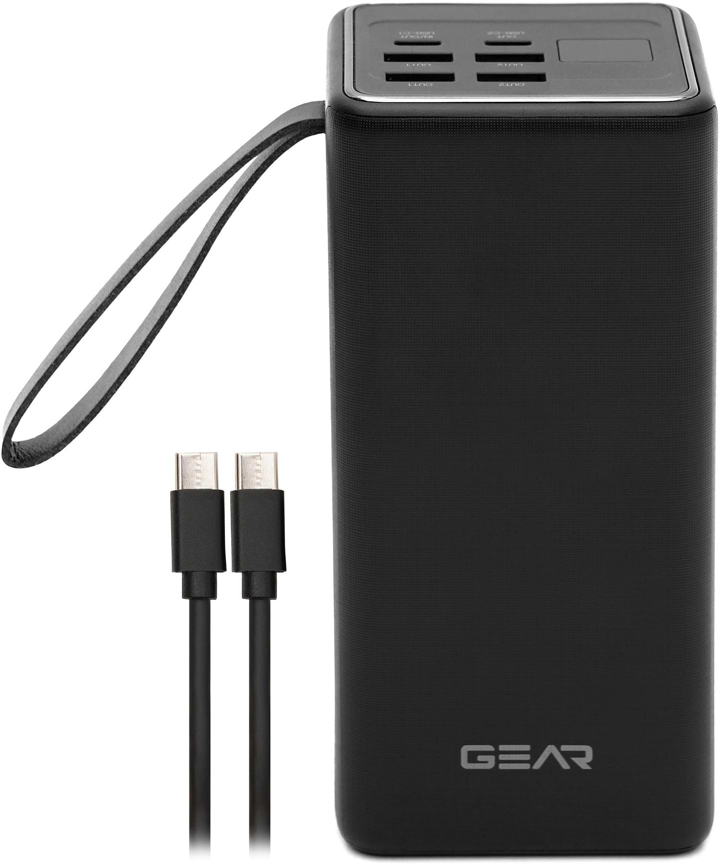 Батарея мобильная GEAR 60000mAh PD22.5W, 2C+4A (SP06)