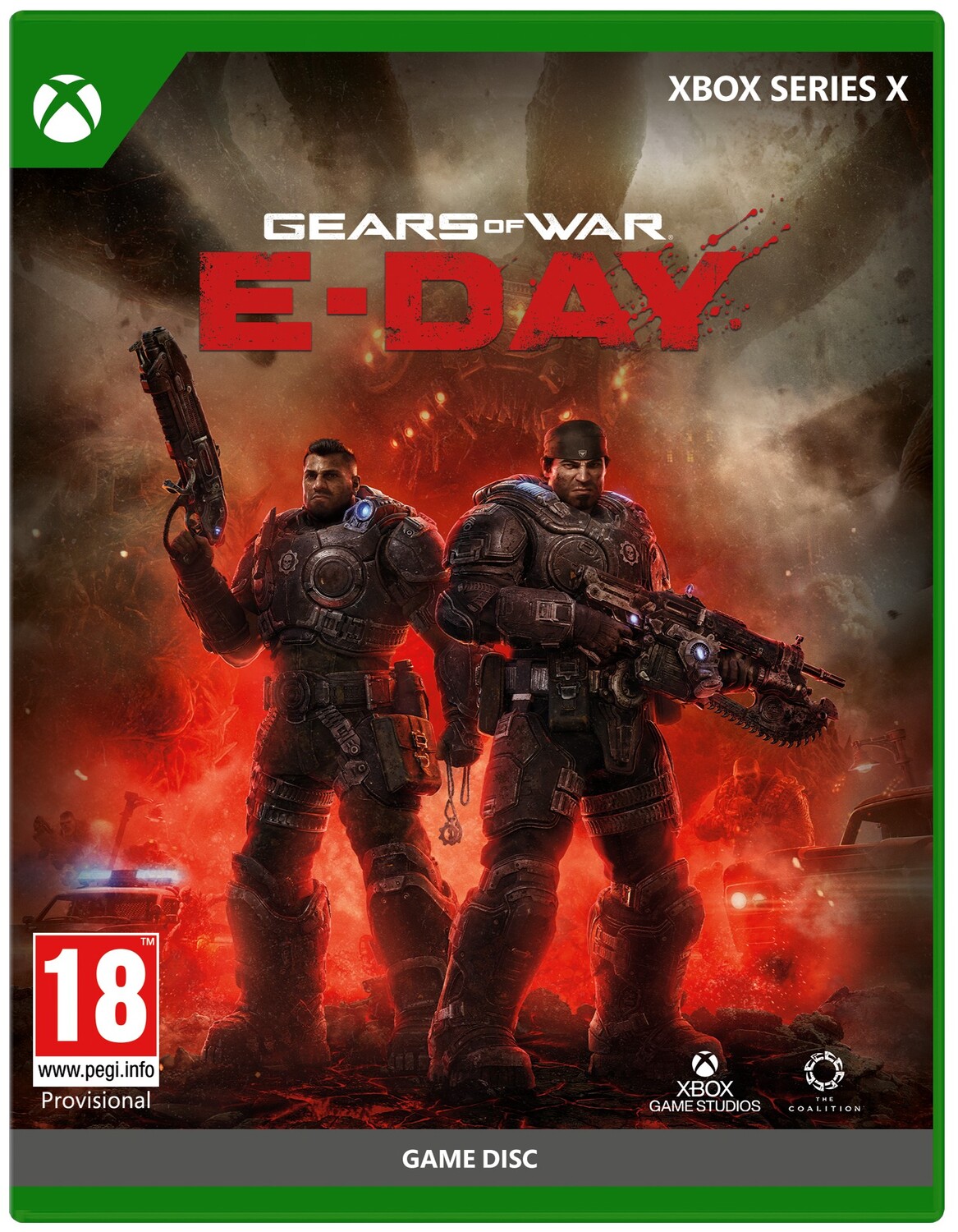 Ігровий диск Xbox Gears of War: E-Day