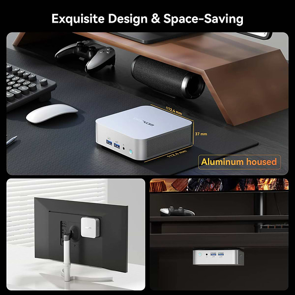 Фото - Неттоп GEEKOM GMA8R98945HS-322T-EU