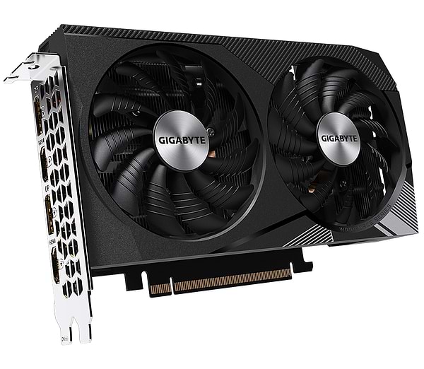 Фото - Видеокарта Gigabyte Nvidia GeForce RTX 3060 WINDFORCE 2X OC 12GB D6 (GV-N3060WF2 OC-12GD)