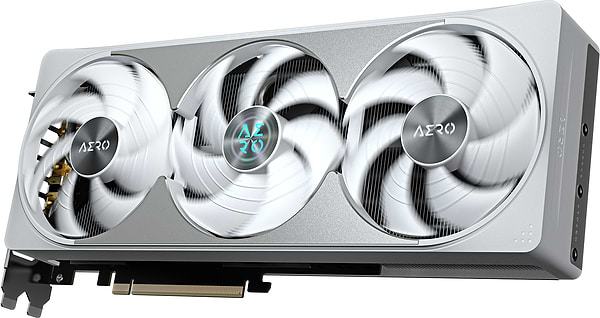 Фото - Видеокарта Gigabyte GeForce RTX 5080 16Gb AERO (GV-N5080AERO OC-16GD)