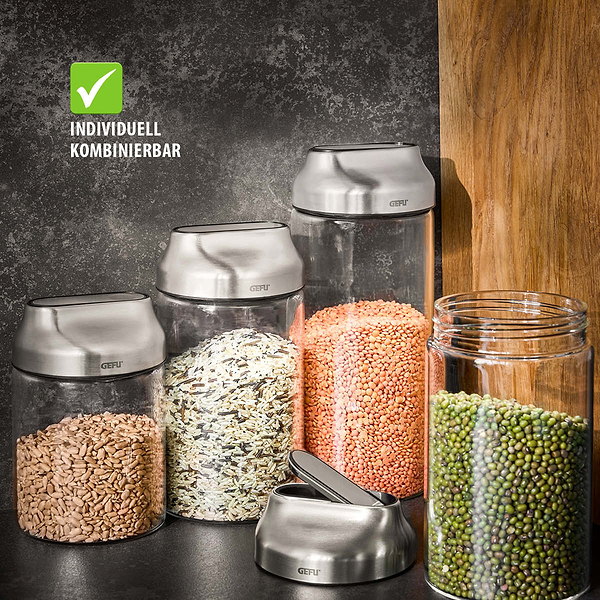 Фото - Емкость для сыпучих Gefu KIPPO 1000 мл (33741)