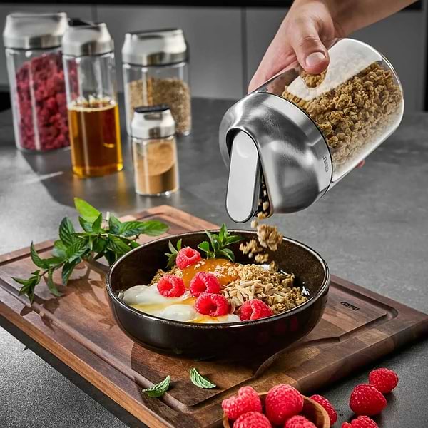 Фото - Ємність для сипучих Gefu KIPPO 1300 мл (33742)