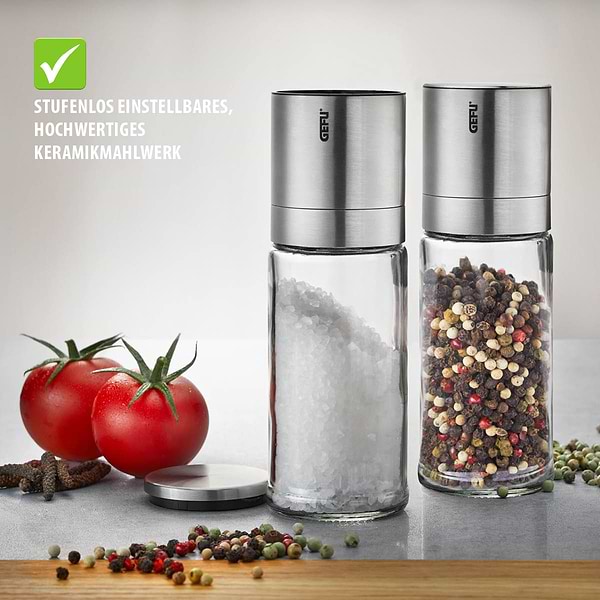 Фото - Набор мельниц для специй Gefu LAMOLA 2 шт. (89578)