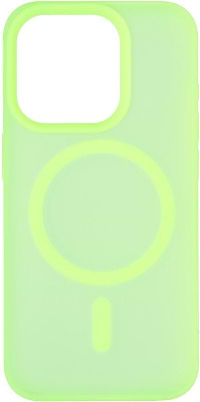 Чохол для смартфону Gelius AirLight (MagSafe) for iPhone 15 Pro Fluorescent Green (102509)