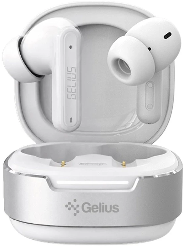 Наушники вкладыши беспроводные TWS Gelius KRAZI series Hybrid GP-TWS026 White (102881)