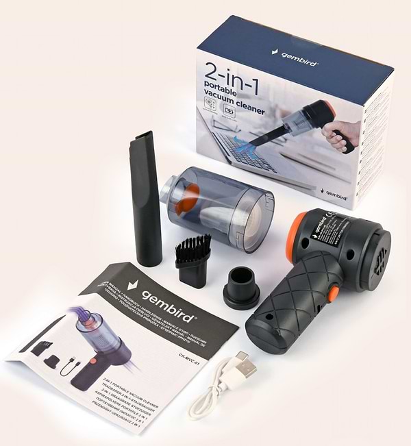 Фото - Пылесос ручной для автомобиля Gembird CK-MVC-01