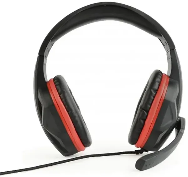 Фото - Гарнітура дротова ігрова Gembird GHS-03 Black/Red