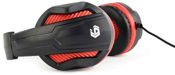 Фото - Гарнітура дротова ігрова Gembird GHS-03 Black/Red