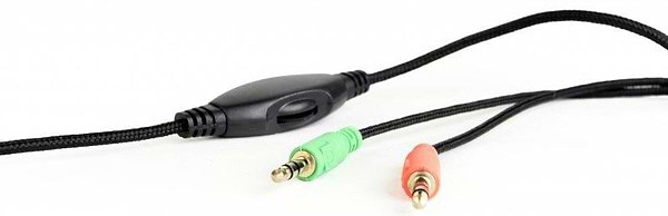 Фото - Гарнітура дротова ігрова Gembird GHS-03 Black/Red