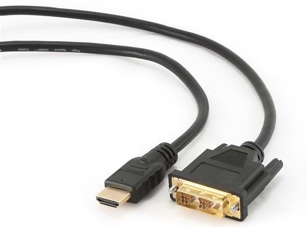 Фото - Кабель HDMI - DVI Cablexpert HDMI to DVI 0.5m (CC-HDMI-DVI-0.5M) Black