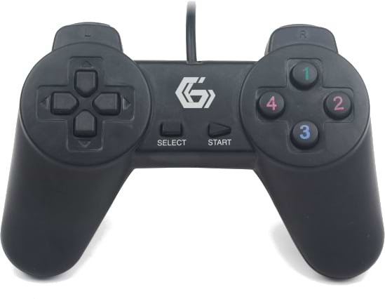 Геймпад Gembird JPD-UB-01 Black USB - Фото 1