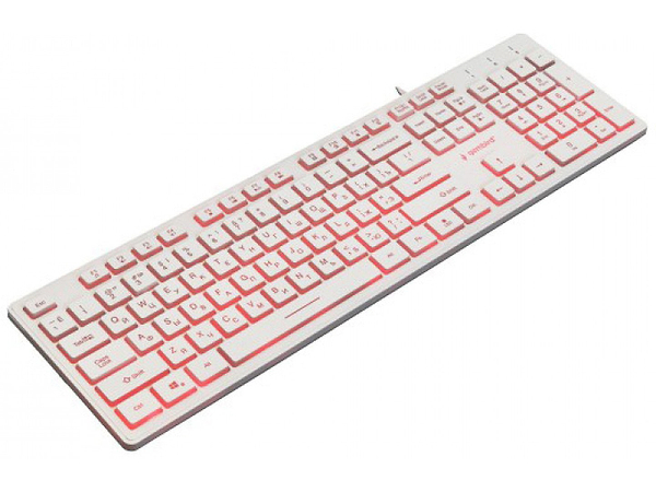 Фото - Клавіатура дротова Gembird KB-UML3-01-W-UA White USB