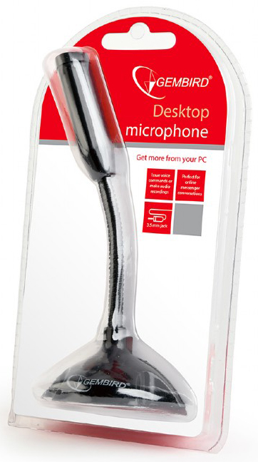 Фото - Микрофон для компьютера проводной Gembird MIC-D-02