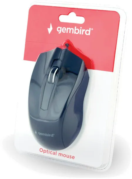 Фото - Мышь проводная Gembird MUS-3B-01 Black USB