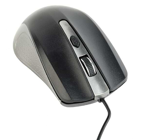 Фото - Мышь проводная Gembird MUS-4B-01-GB Black/Grey USB
