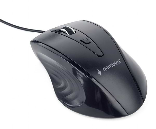 Фото - Миша дротова Gembird MUS-4B-02 Black USB