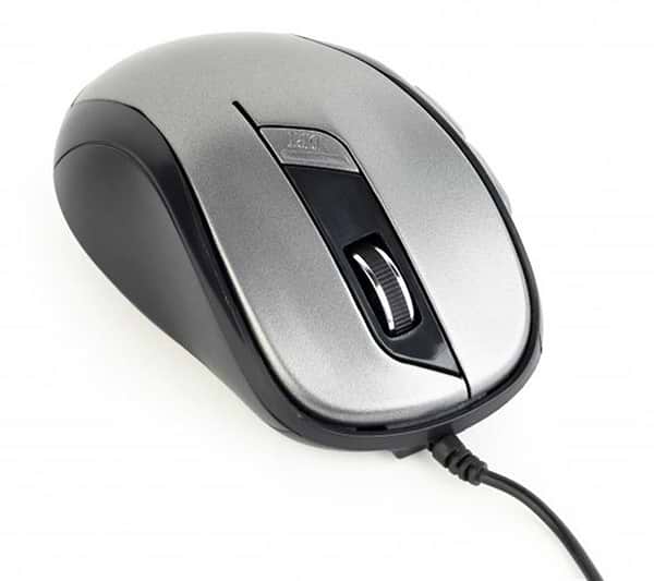 Фото - Миша дротова Gembird MUS-6B-01-BG Black/Grey USB