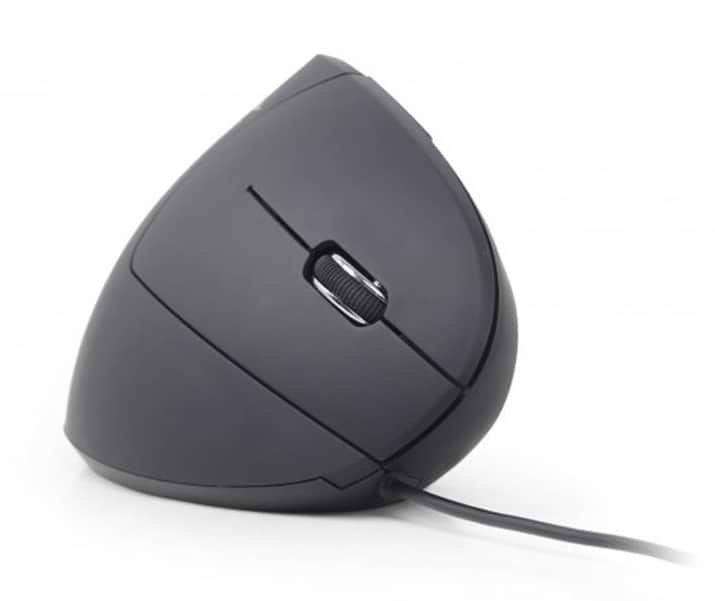 Мышь проводная Gembird MUS-ERGO-01 Black USB - Фото 1