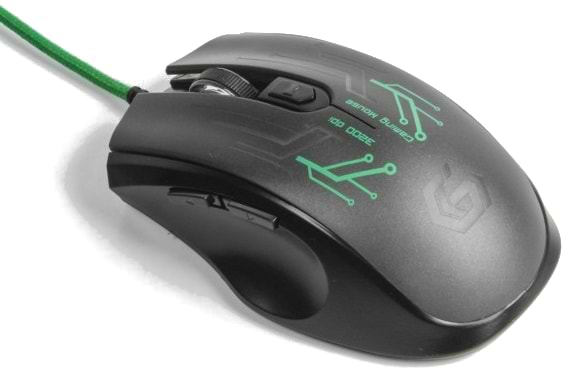 Фото - Мышь проводная игровая Gembird MUSG-003-G Green
