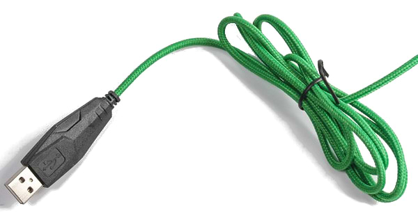 Фото - Мышь проводная игровая Gembird MUSG-003-G Green