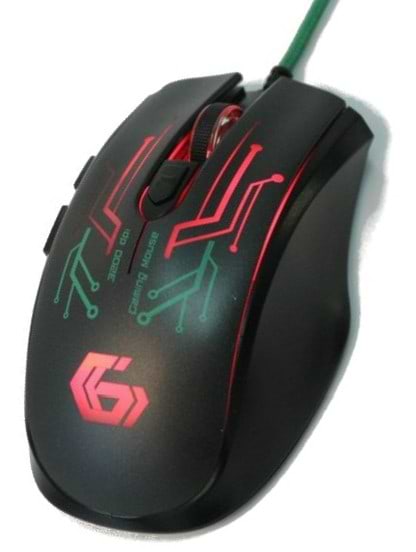 Фото - Мышь проводная игровая Gembird MUSG-003-G Green