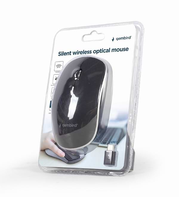 Фото - Уценка - Мышь беспроводная Gembird MUSW-4BSC-01 Black
