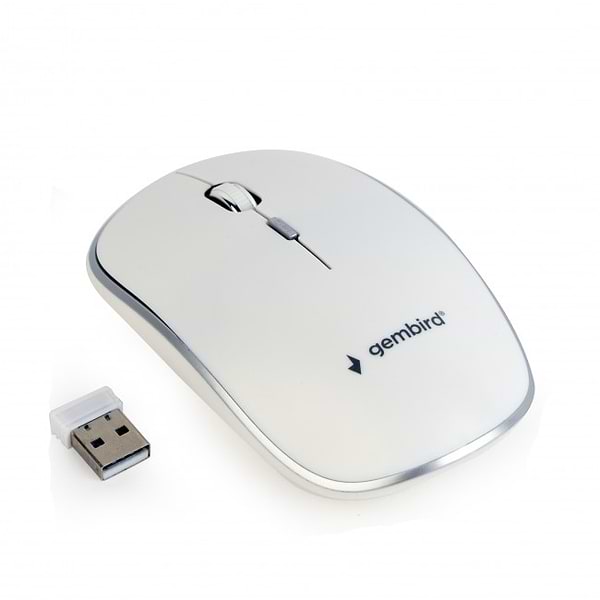Фото - Миша бездротова Gembird MUSW-4B-01-W