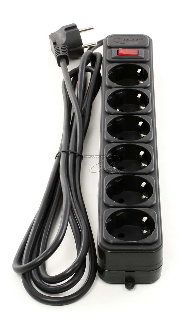 Фото - Мережевий фільтр Gembird SPG6-G-10B