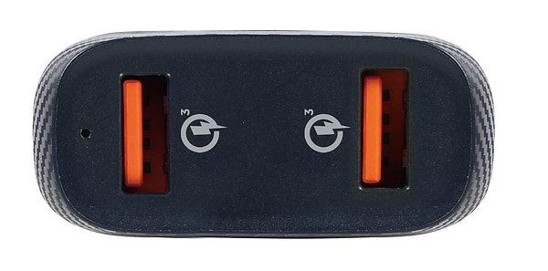 Фото - Автомобильное зарядное устройство Gembird TA-U2QC3-CAR-01