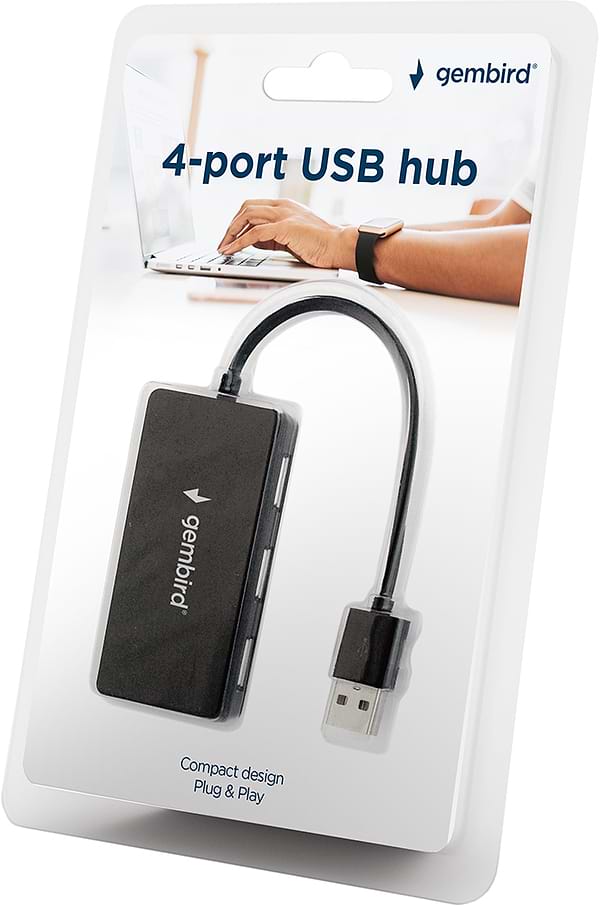 Фото - Хаб USB Gembird UHB-U2P4-04