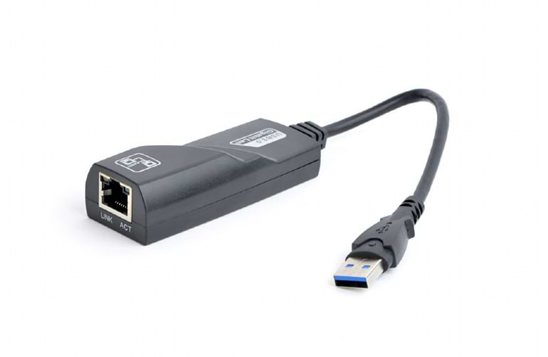 Перехідник USB- RJ-45 Gembird USB 3.0 - Ethernet RJ45 (NIC-U3-02) - Фото 1