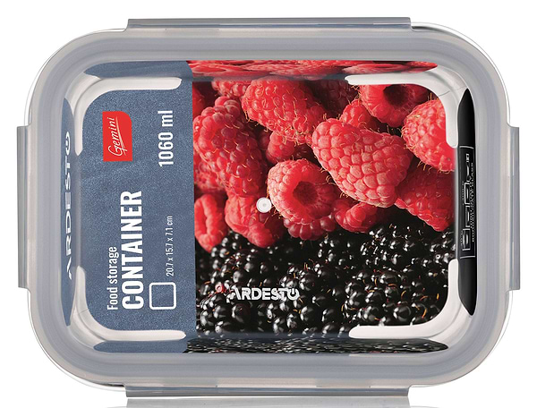 Фото - Емкость для хранения Ardesto Gemini 1.06 л (AR1210BRC)