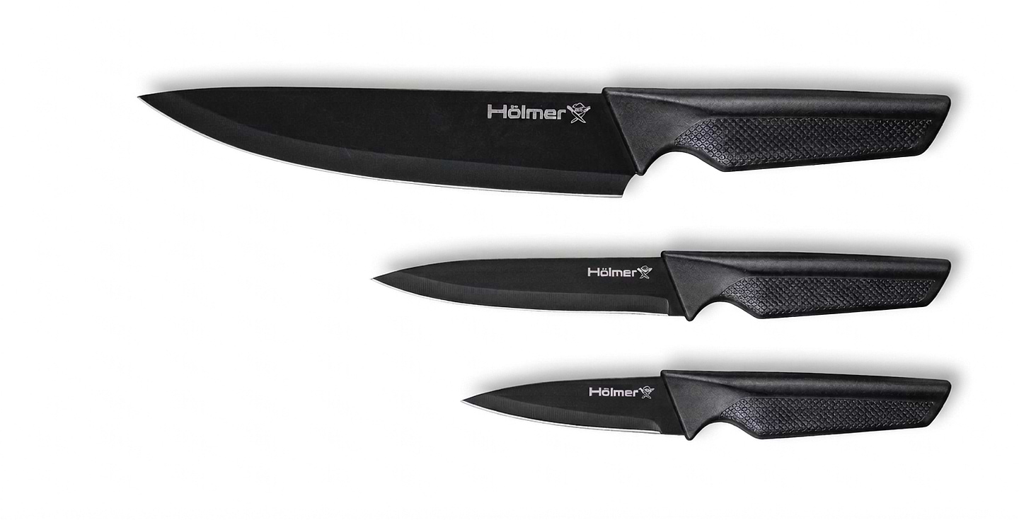 Набор ножей Holmer KS-63615-PL Steel Elegance