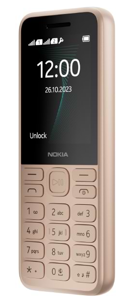 Фото - Мобільний телефон Nokia 130 DS 2023 Light Gold