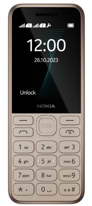 Фото - Мобільний телефон Nokia 130 DS 2023 Light Gold