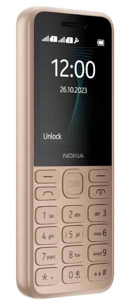 Фото - Мобільний телефон Nokia 130 DS 2023 Light Gold