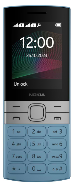 Фото - Мобільний телефон Nokia 150 DS 2023 Blue