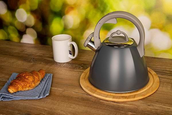 Фото - Чайник металевий Ardesto Gemini 2.5 л Black (AR1947KB)