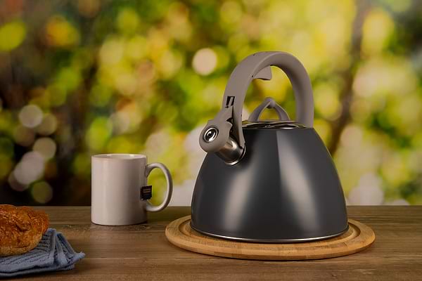 Фото - Чайник металевий Ardesto Gemini 2.5 л Black (AR1947KB)