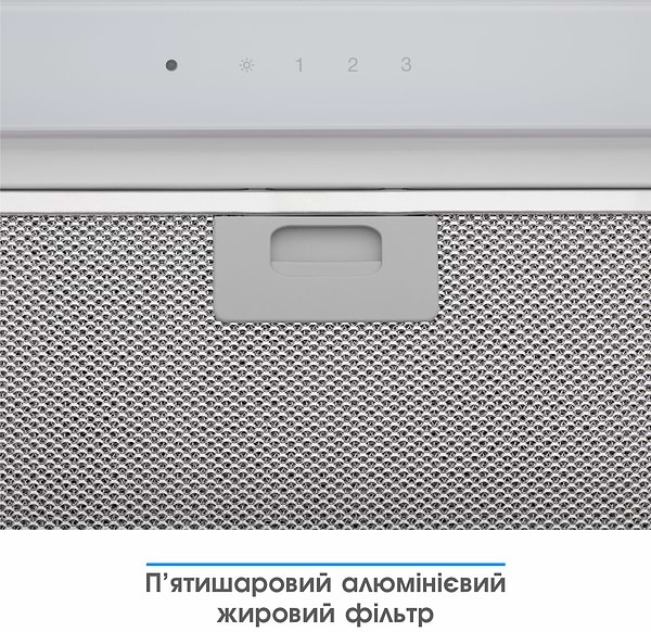 Фото - Вытяжка встраиваемая ELEYUS GEMINI 700 LED 52 WH